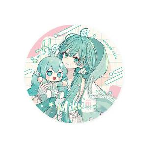 Hatsune Miku: Miku Hug Badge - Flower Ver. [Good Smile Company]