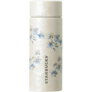 Starbucks: Shell White SAKURA 2026 Stainless Steel Bottle (355 ml) - Japan Exclusive [Starbucks]