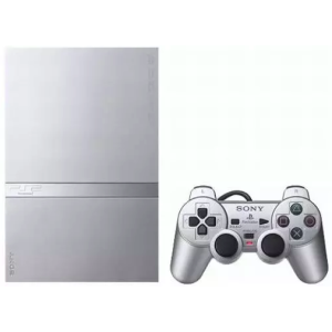PlayStation 2 Slim - Satin Silver (SCPH-77000SS) [occasion / loose]