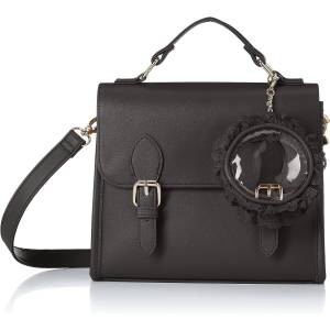 2-Way Satchel / Shoulder Ita-Bag (Black) [WeGO]