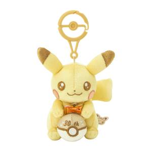 Pokémon: Shiny Pikachu - 30th Anniversary Plush Mascot (Limited Edition) [The Pokémon Company]