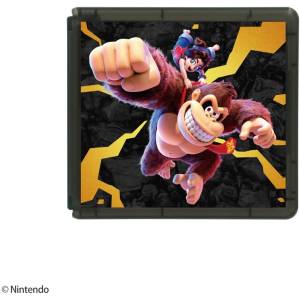 Nintendo Switch 2: Donkey Kong Bananza Card Case - 24 Card Pockets [Max Games]