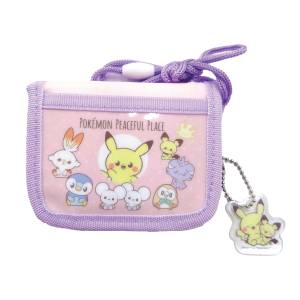 Pokémon Poképeace: Clear Window Wallet (Purple) [The Pokémon Company]
