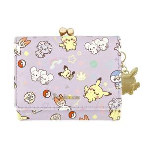 Pokémon Poképeace: Clasp Mini Wallet (Purple) [The Pokémon Company]