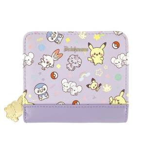 Pokémon Poképeace: Bi-Fold Wallet (Purple) [The Pokémon Company]