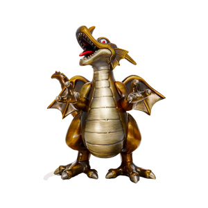 Dragon Quest: Dragonlord True Form - Antique Golden Ver. Metallic Monsters Gallery [Square Enix]