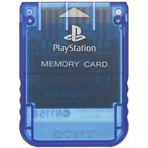 Memory Card Island Blue [PS1 - Used / Loose]