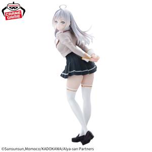 Glitter ＆ Glamours: Alya Sometimes Hides Her Feelings in Russian - Alya (School Uniform Ver.) (Banpresto) [2nd Hand]