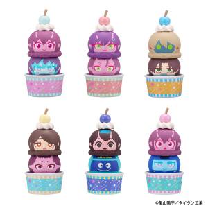 Milky Subway The Galactic Limited Express: Tsumichen Ice Cream Mascot Collection (6 Pack Box) [MegaHouse]