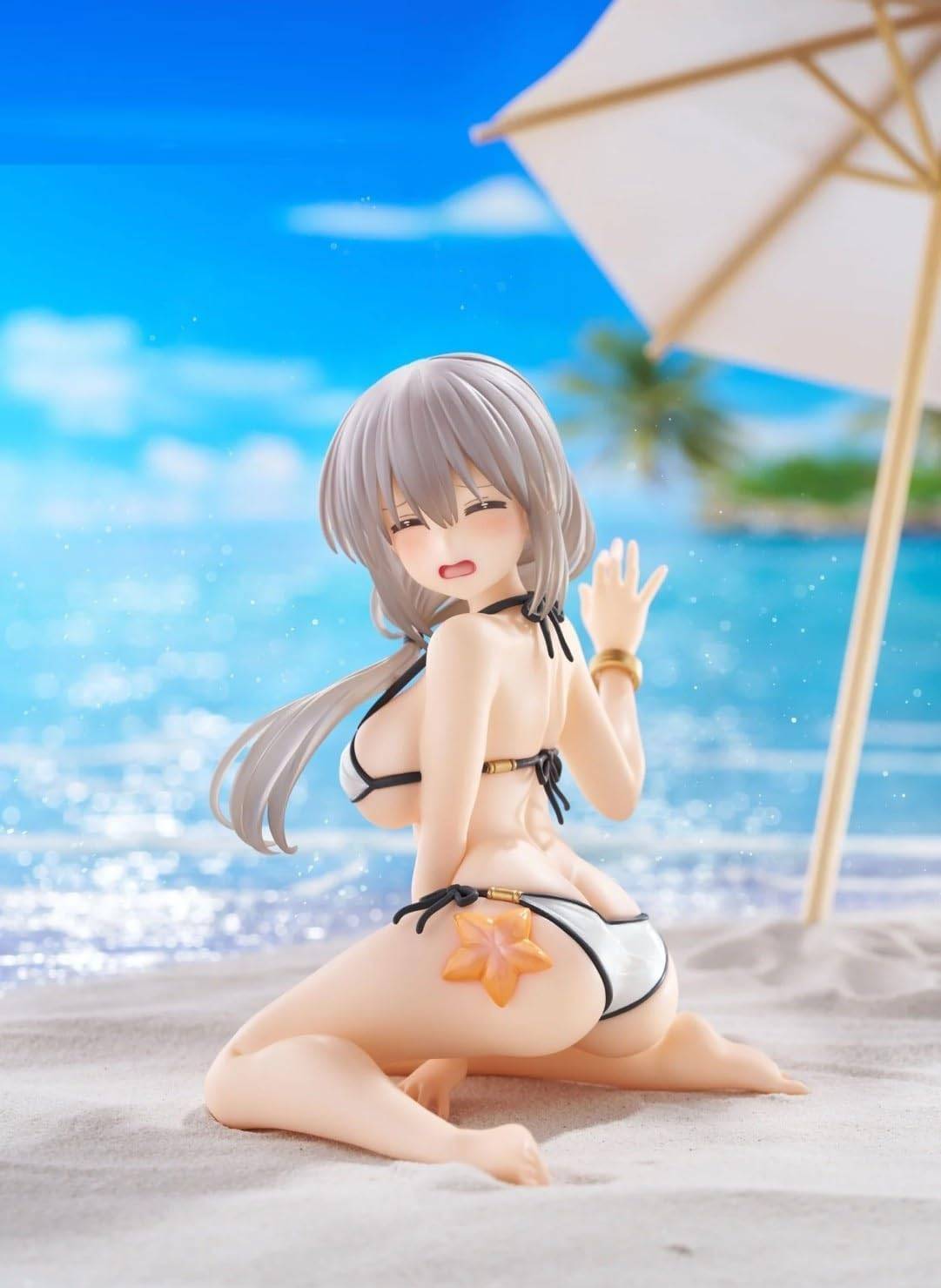 Uzaki-chan Wants to Hang Out!: Tsuki Uzaki - Swimsuit Ver. Desktop Cute [Taito]