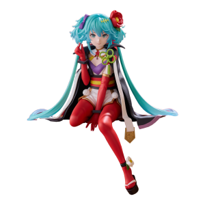 Hatsune Miku Flower Fairy: Camellia - Noodle Stopper Figure (2nd Hand) [FuRyu]