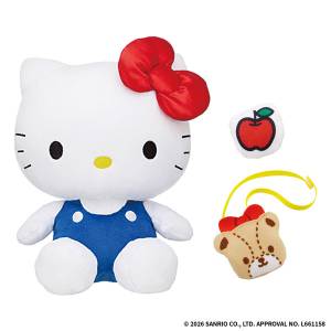 Sanrio Characters: Talking Plush Toy - Always friendly - Hello Kitty Ver. [Bandai]