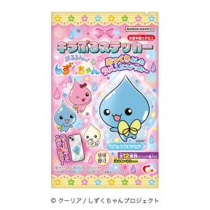 Shokugan: Shizuku-chan Kirapuru Sticker & Gum (12 Pack Box) [Heart]