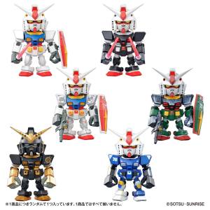 Mobile Suit Gundam: QMSV mini RX78-2 GUNDAM (8packs Box) [Bandai