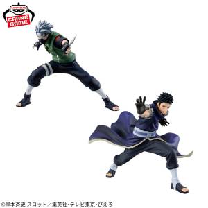 Naruto 72 Series: Kakashi Hatake & Obito Uchiha - Vibration Stars (Banpresto) [2nd hand]