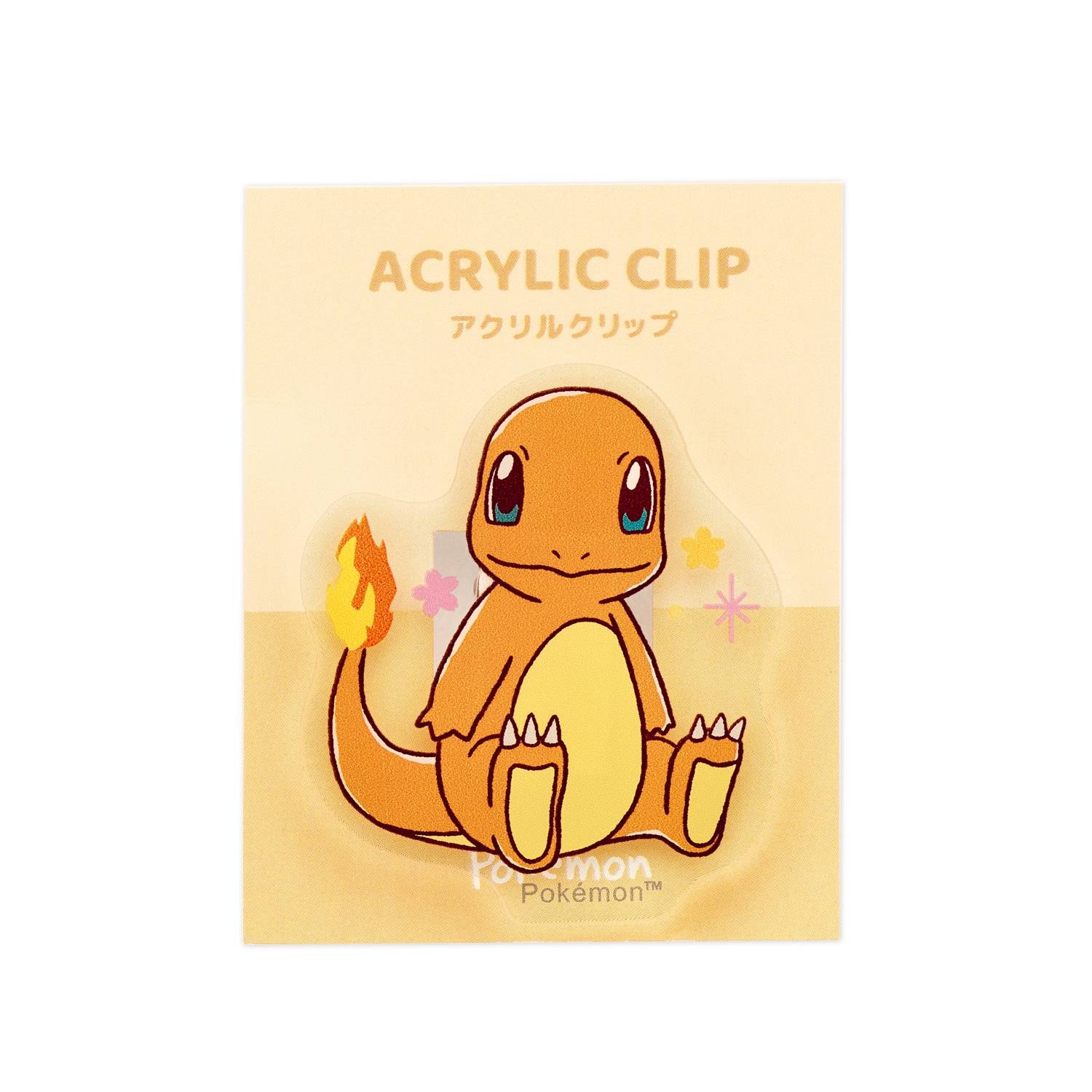 Pokémon: Charmander Die-Cut Acrylic Clip [The Pokémon Company]