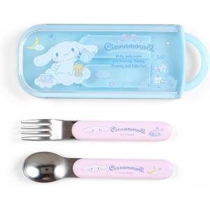 Sanrio Characters: Lunch Combo Set - Cinnamoroll (Spoon & Fork) [Sanrio]