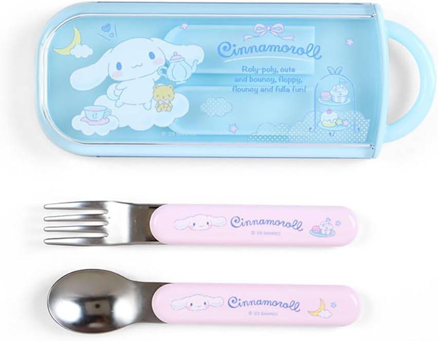 Sanrio Characters: Lunch Combo Set - Cinnamoroll (Spoon & Fork) [Sanrio]