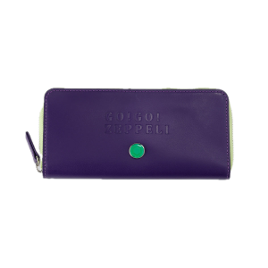 JoJo's Bizarre Adventure: Gyro Zeppeli Zip-around Long Wallet - Leather Collection Vol.2 (Limited Edition) [Bandai]