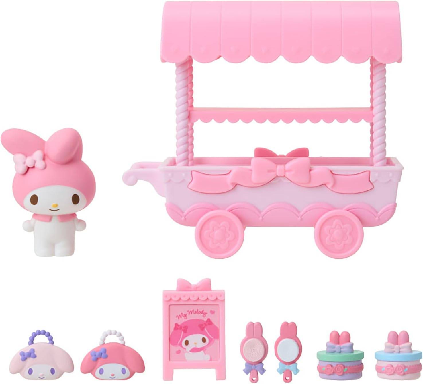 Sanrio Characters: My Melody Doll & Wagon - Dollhouse Series [Sanrio]