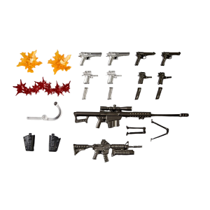 Revoltech: Firearms Accessory Set Vol.1 - Optional Parts (Reissue) [Kaiyodo]