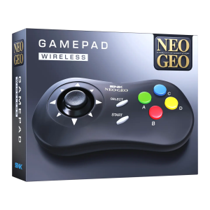 NEOGEO AES+ Wireless Gamepad (Black) [PLAION REPLAI - JPN]