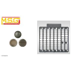 M.S.G Modeling Support Goods: Small Rivets - Plastic Unit P108 (Plastic Model) [Kotobukiya]
