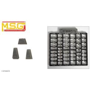M.S.G Modeling Support Goods: Duct Nozzle III - Plastic Unit P126 (Plastic Model) [Kotobukiya]