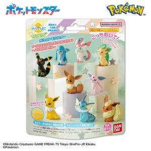 Bikkura Tamago: Pokémon Bath Salts - Eevee & Friends Figure Collection (Calling Time!) [The Pokémon Company]