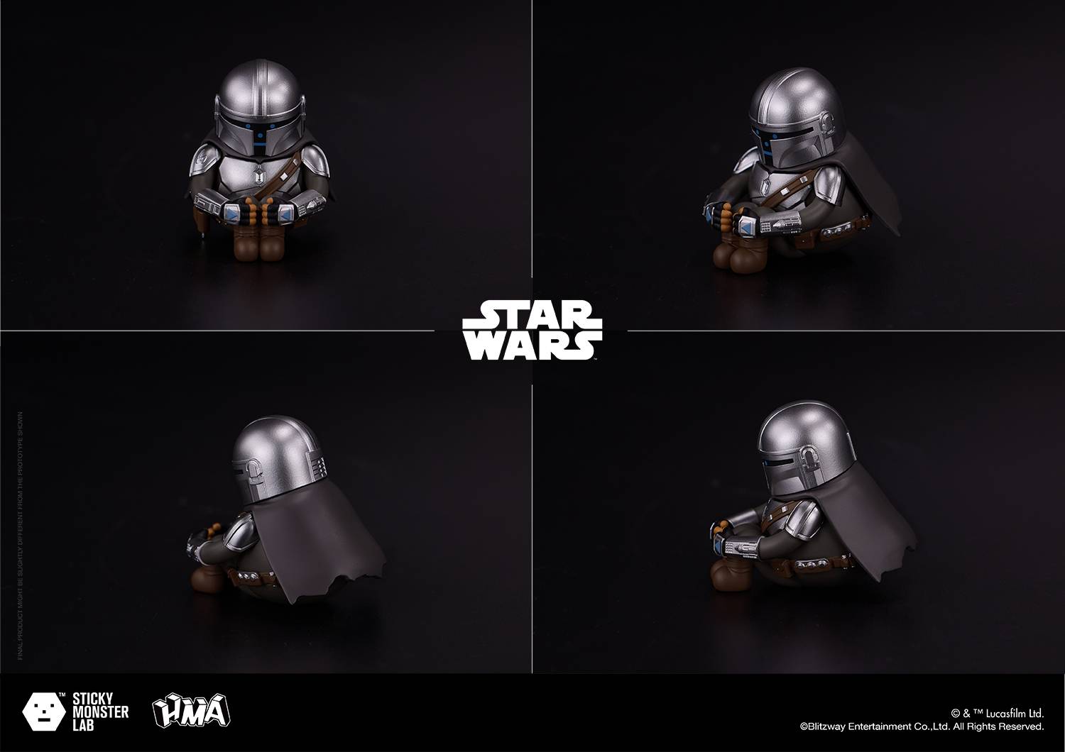 Star Wars The Mandalorian: SML Mini Figure Blind Box Collection