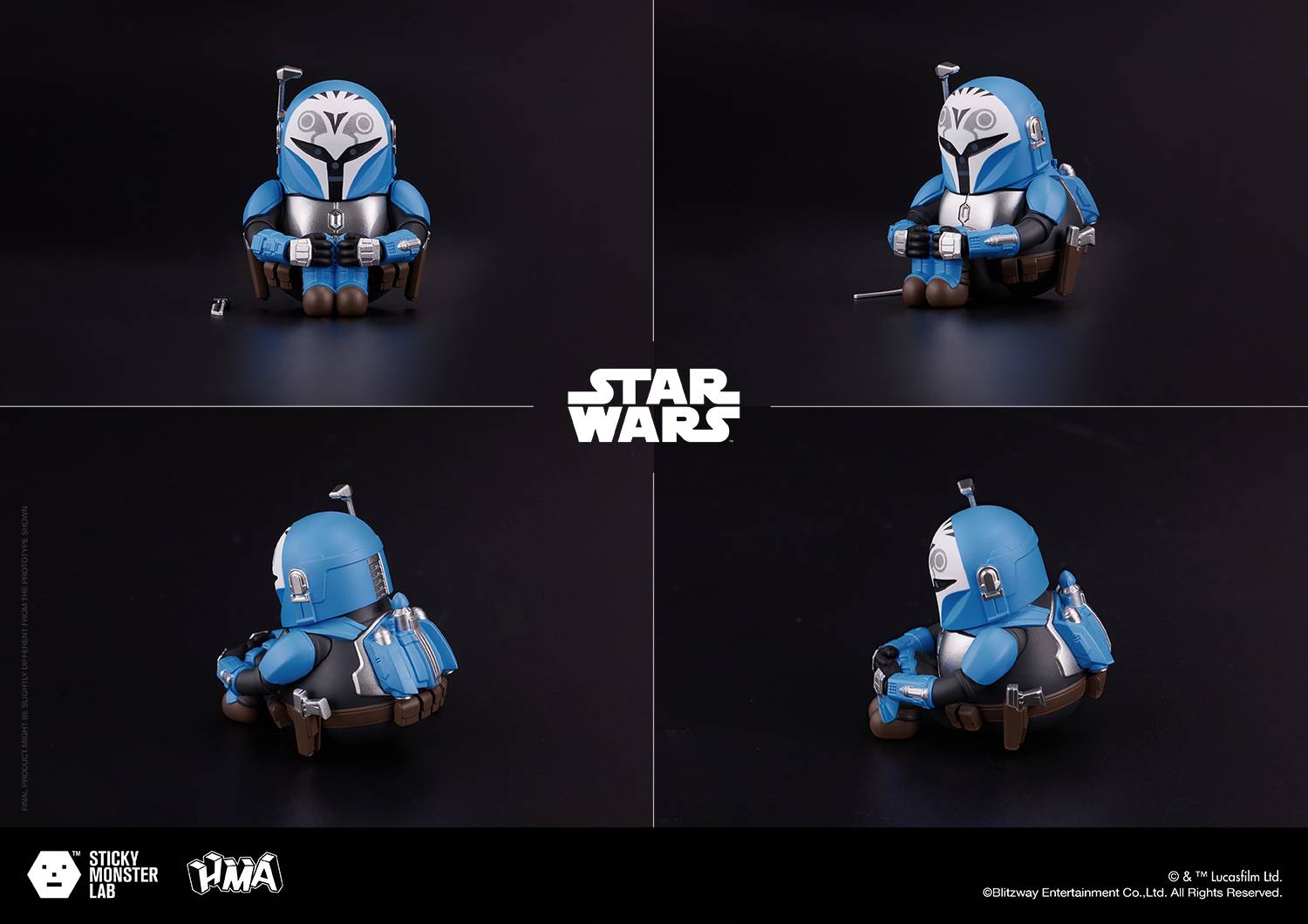 Star Wars The Mandalorian: SML Mini Figure Blind Box Collection
