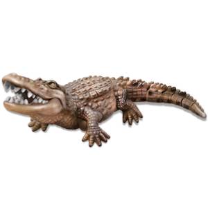 R/C Toy: Crocodile (Brown) - Waterproof Model [Doyusha]