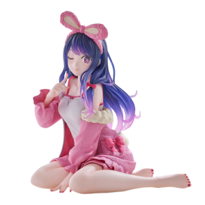 Oshi no Ko: Ai Hoshino - Rabbit Roomwear Ver. Desktop Cute (2nd Hand) [Taito]