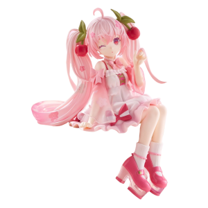 Hatsune Miku: Sakura Miku 2025 - Wink Ver. Noodle Stopper Figure (2nd Hand) [FuRyu]