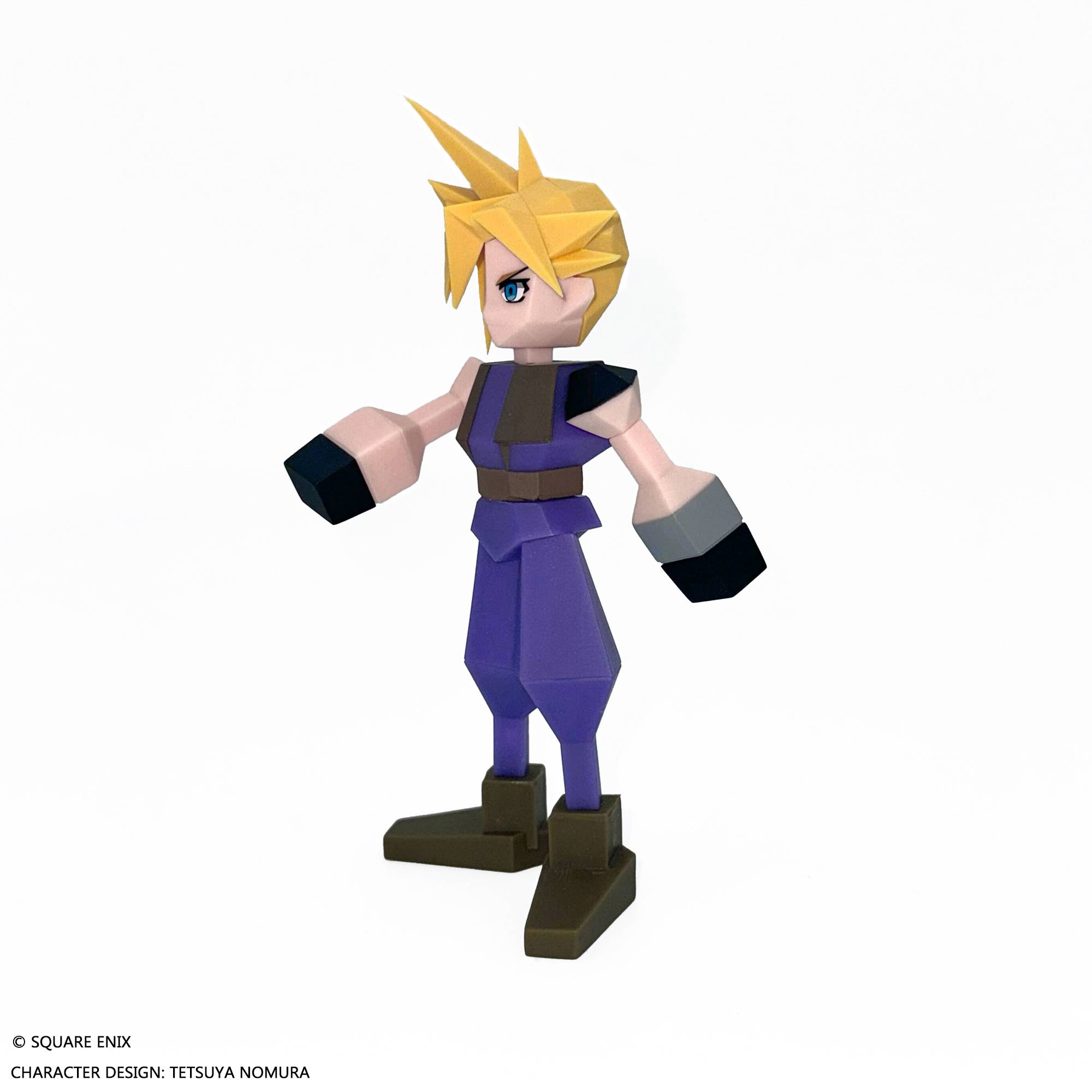 Final Fantasy VII: Cloud Strife - Polygon Soft Vinyl Figure (2nd
