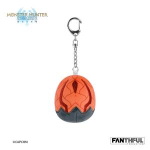 Monster Hunter Stories 3 Twisted Reflection: Rathalos Egg Plush Keychain [FANTHFUL]