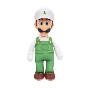 Super Mario: Fire Luigi Soft Figure (L) - The Super Mario Galaxy Movie (TSM2-20) [SAN-EI]