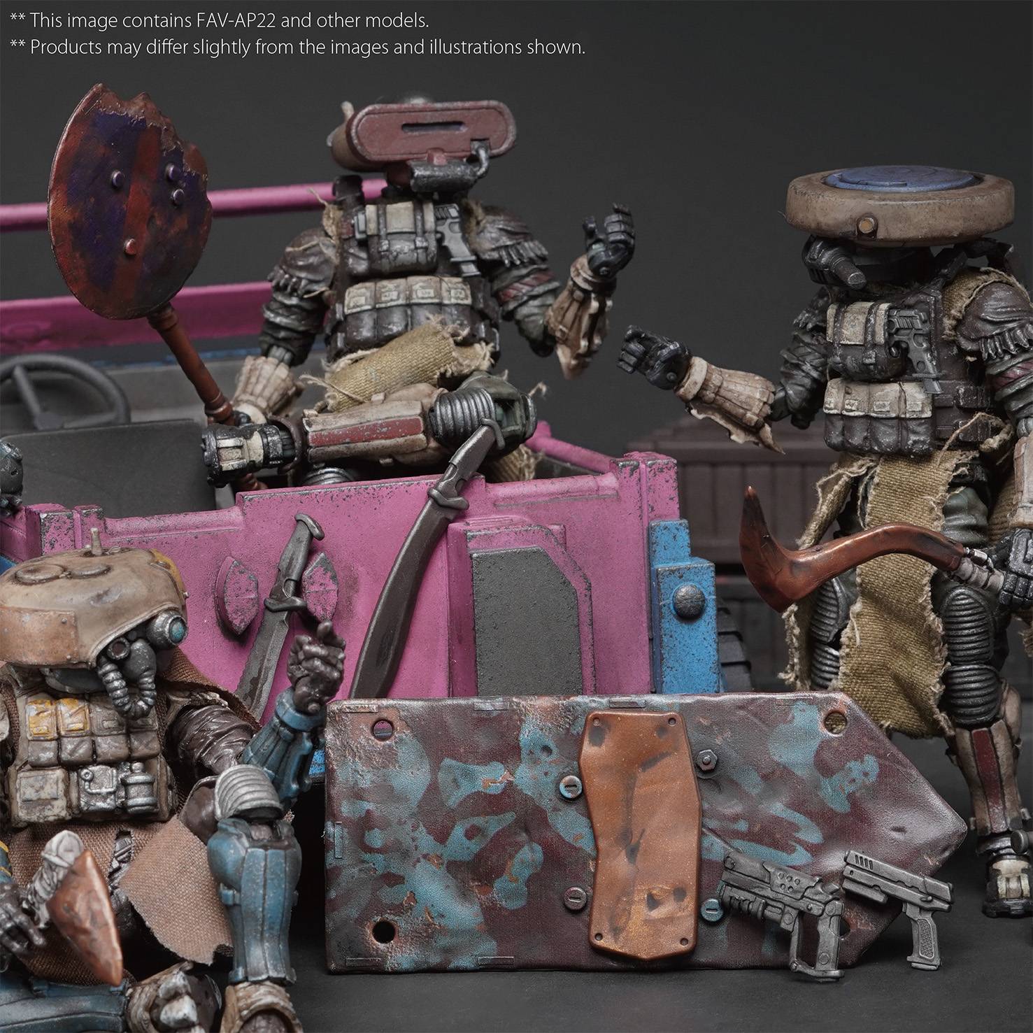 Acid Rain: Soil Ghosts Gray-Tech Pack 1/18 - Optional Parts (FAV