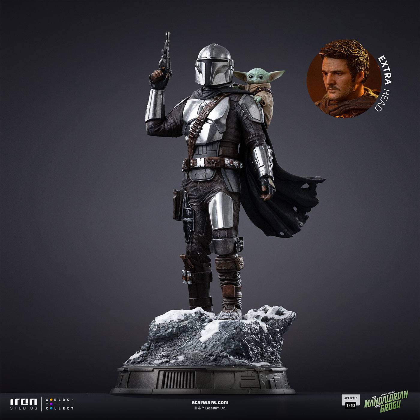 Star Wars: Mandalorian & Grogu 1/10 - Art Scale [Iron Studios