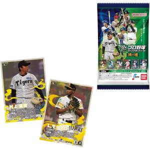 Shokugan: Pro Baseball Fanstars League Kakinotane - Card & Rice Crackers (20 Packs Box) [Bandai]