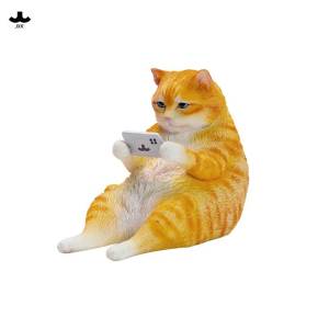 Animal Statue Series: Internet Addict Cat B [JXK Studio]