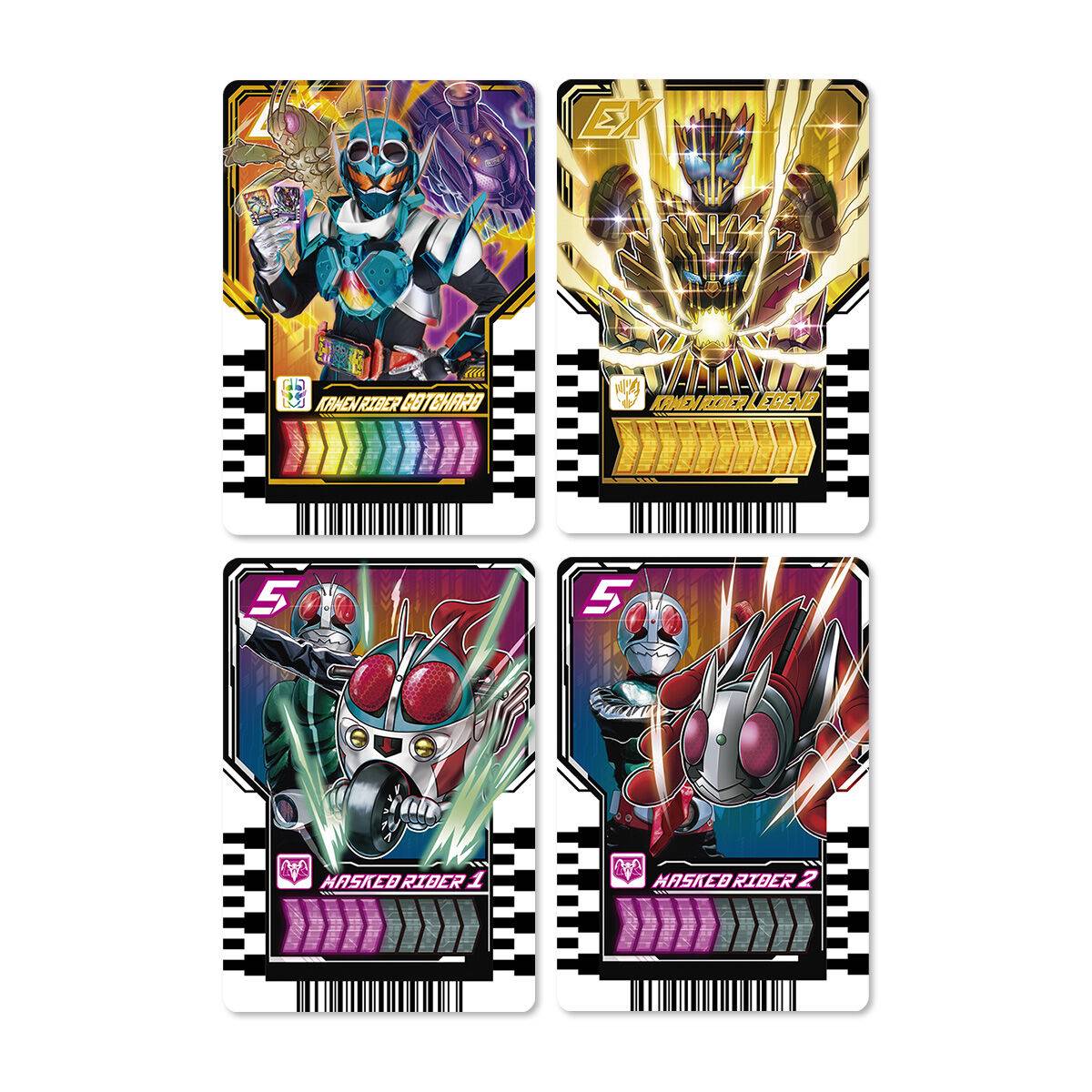 貴重　仮面ライダー　RIDERS　LEGEND　カード　まとだし Kamen Rider Gotchard: Ride Chemy Legend Rider - Memorial Card Set