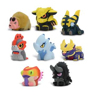 Monster Hunter: Finger Puppet Collection Vol.3 - Capcom Figure Builder (8 Pack Box) [Capcom]