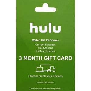 Hulu Japan: 3-Month Subscription Gift Card [Hulu]
