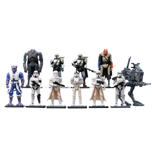 Star Wars The Mandalorian and Grogu: Champion Class LITE 01 (9 Pack Box) [Blokees]