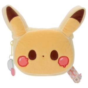 Pokémon Poképeace: Pikachu - Pancake-Style Plush Pouch [The Pokémon Company]