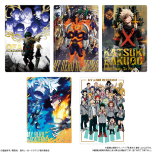 Shokugan: My Hero Academia - Card & Soft Cookies (20 Packs Box) [Bandai]