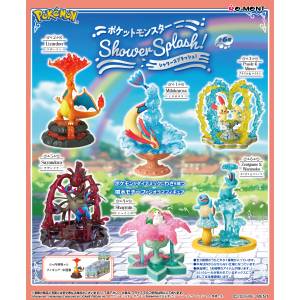 Pokémon: Shower Splash! (6 Pack Box) [Re-Ment]