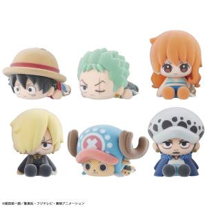 One Piece: Chibi Flocked Figure Collection (6 Packs Box) [Megahouse]