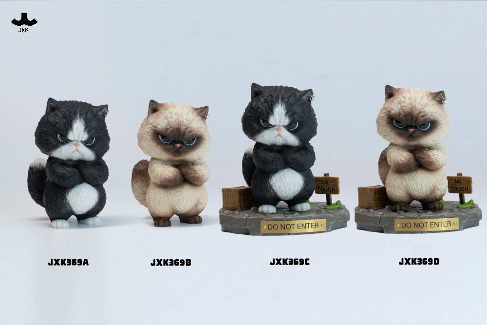 Animal Statue Series: Angry Cat A [JXK Studio] - Nin-Nin-Game.com